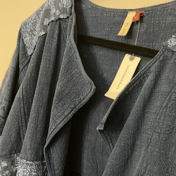Anthropologie I Pilcro Denim Kimono Jacket - Picture 6 of 8